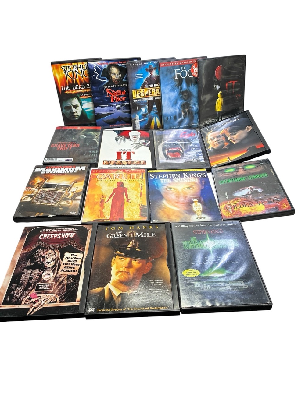 Lot Of  16 Stephen King DVD Movies Horror